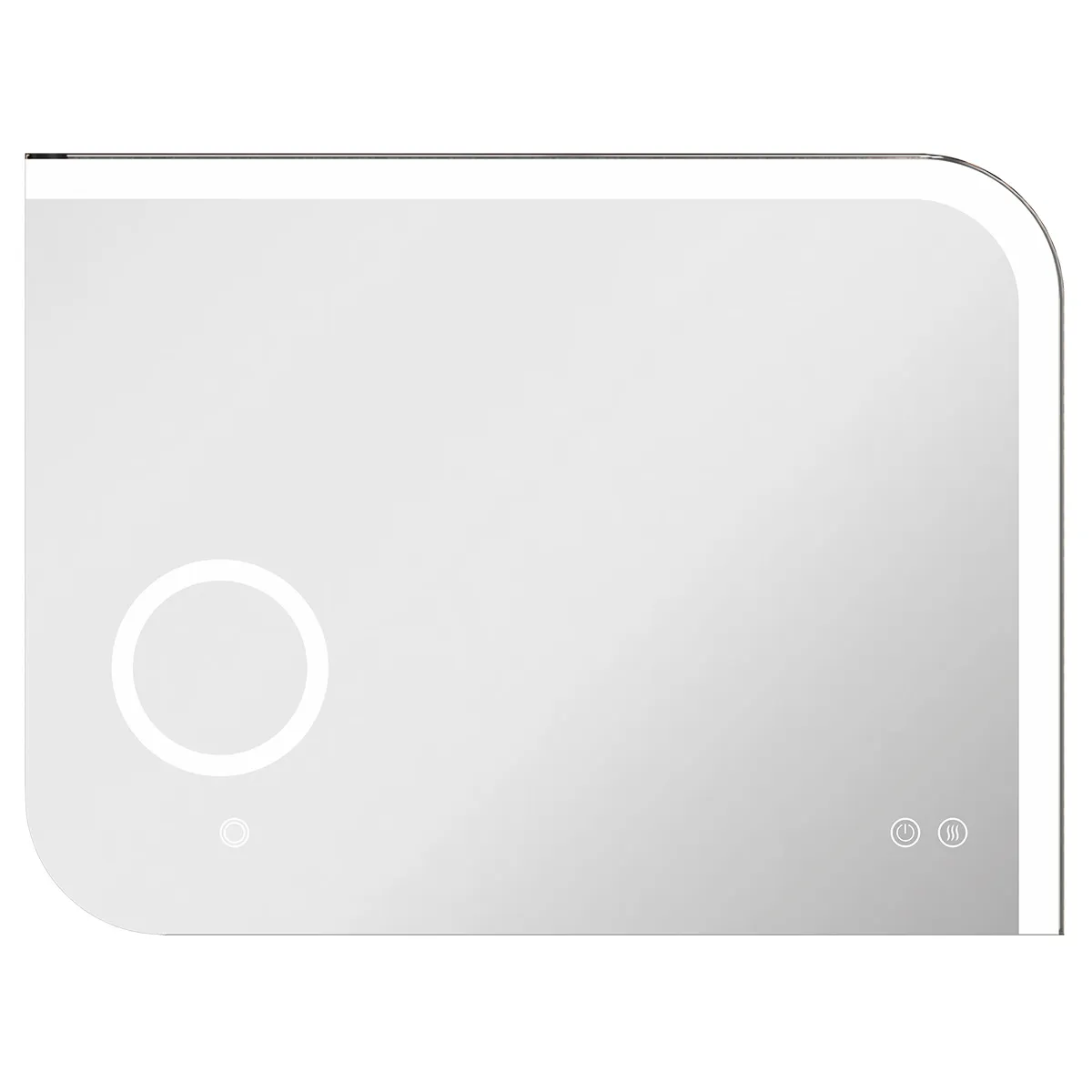 Зеркало AZARIO Golden 1000х800 влагостойкое с подсветкой и подогревом, сенсорный выключатель () CS00084315 Зеркало AZARIO Golden 1000х800 влагостойкое с подсветкой и подогревом, сенсорный выключатель () CS00084315