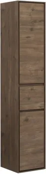Шкаф-пенал Aquanet Милан 35 дуб рустикальный (с ящиком)