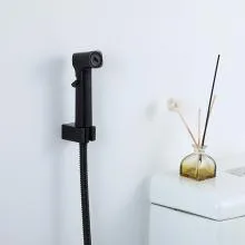 Набор гигиен.лейка, шланг.кронштейн черный FRAP F022-6