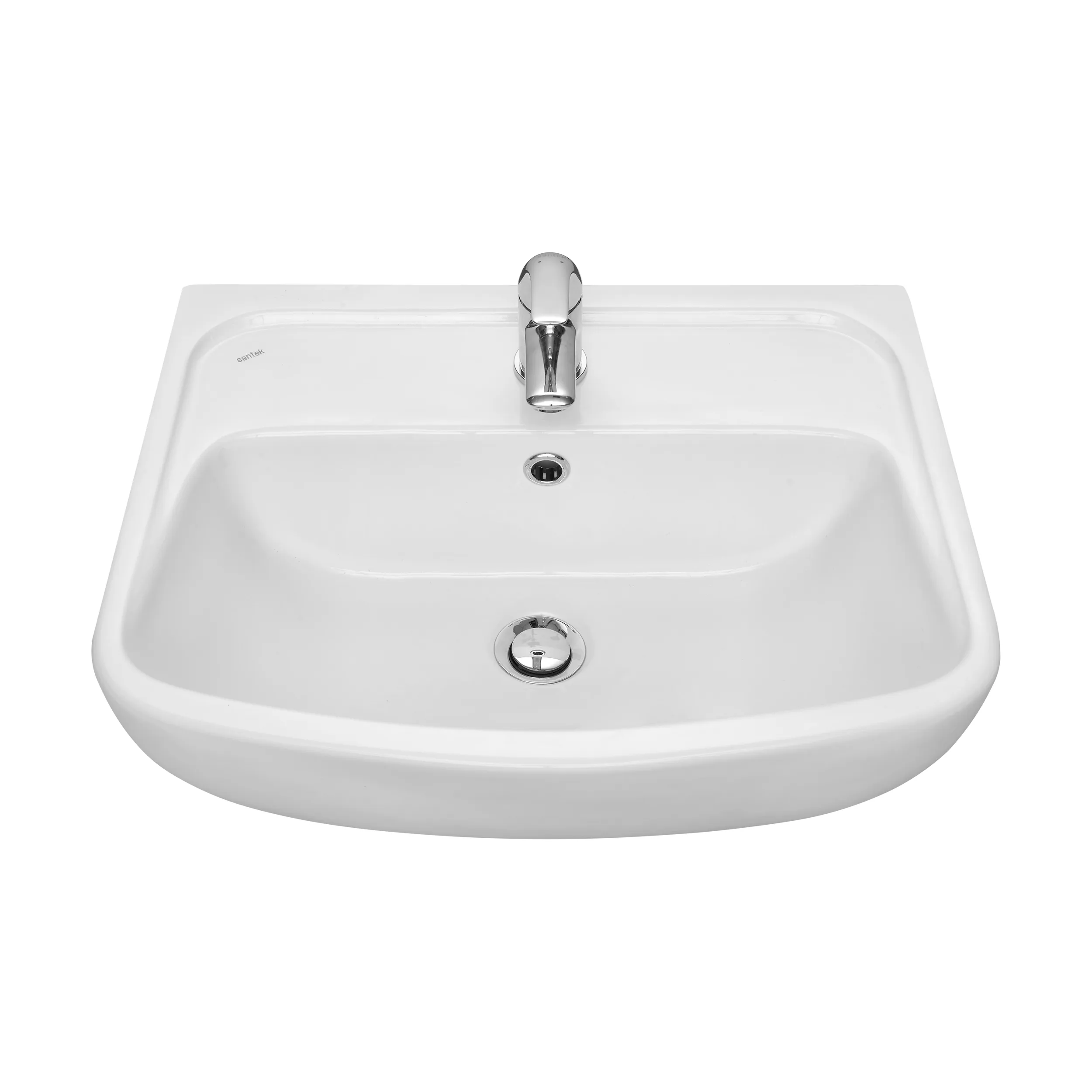 Раковина Santek Лонги 55 отверстие под смеситель 1WH501755 в магазинах СантехГид