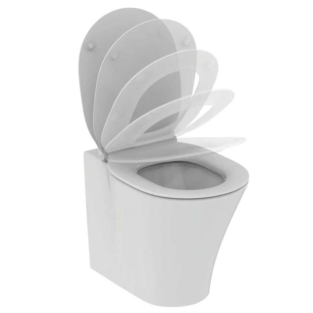 Унитаз приставной Ideal Standard CONNECT AIR AquaBlade® горизонтальный выпуск, белый () E004201