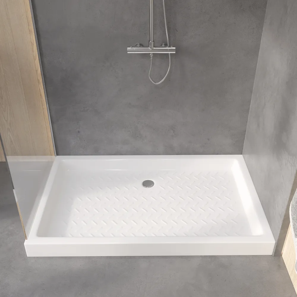 Поддон для душа прямоугольный керамический RGW CR