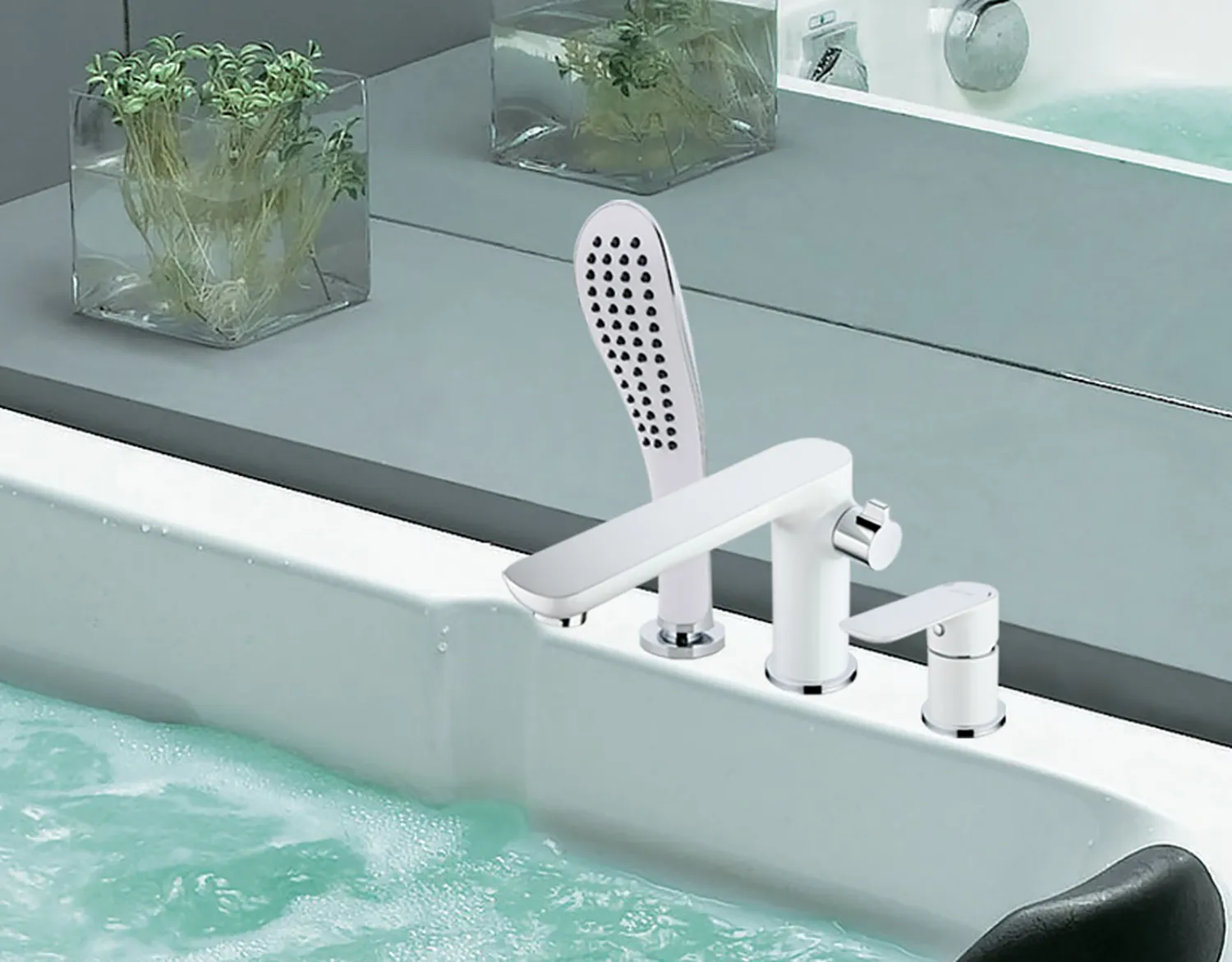 Смеситель для ванны врезной GAPPO G1148