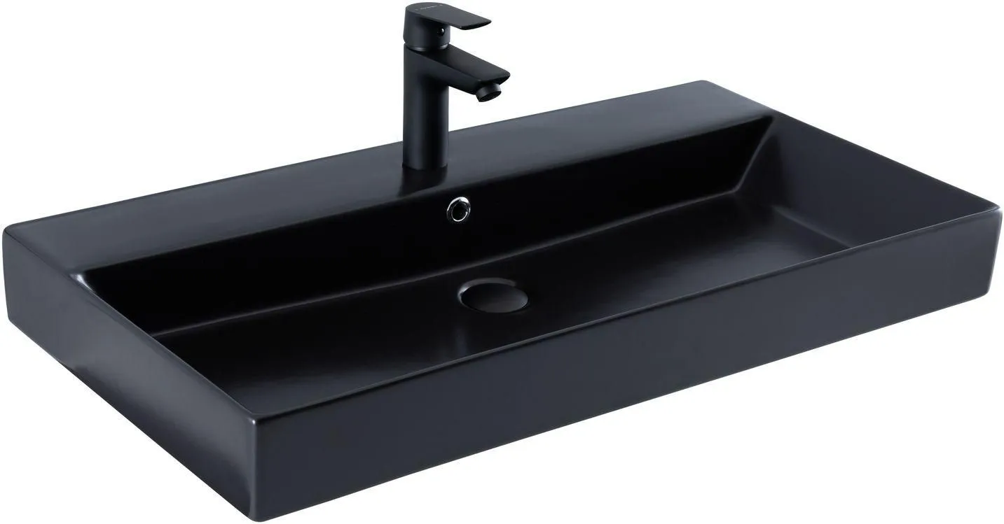 Раковина Sanovit Slim Synergy 85 17085 черный матовый