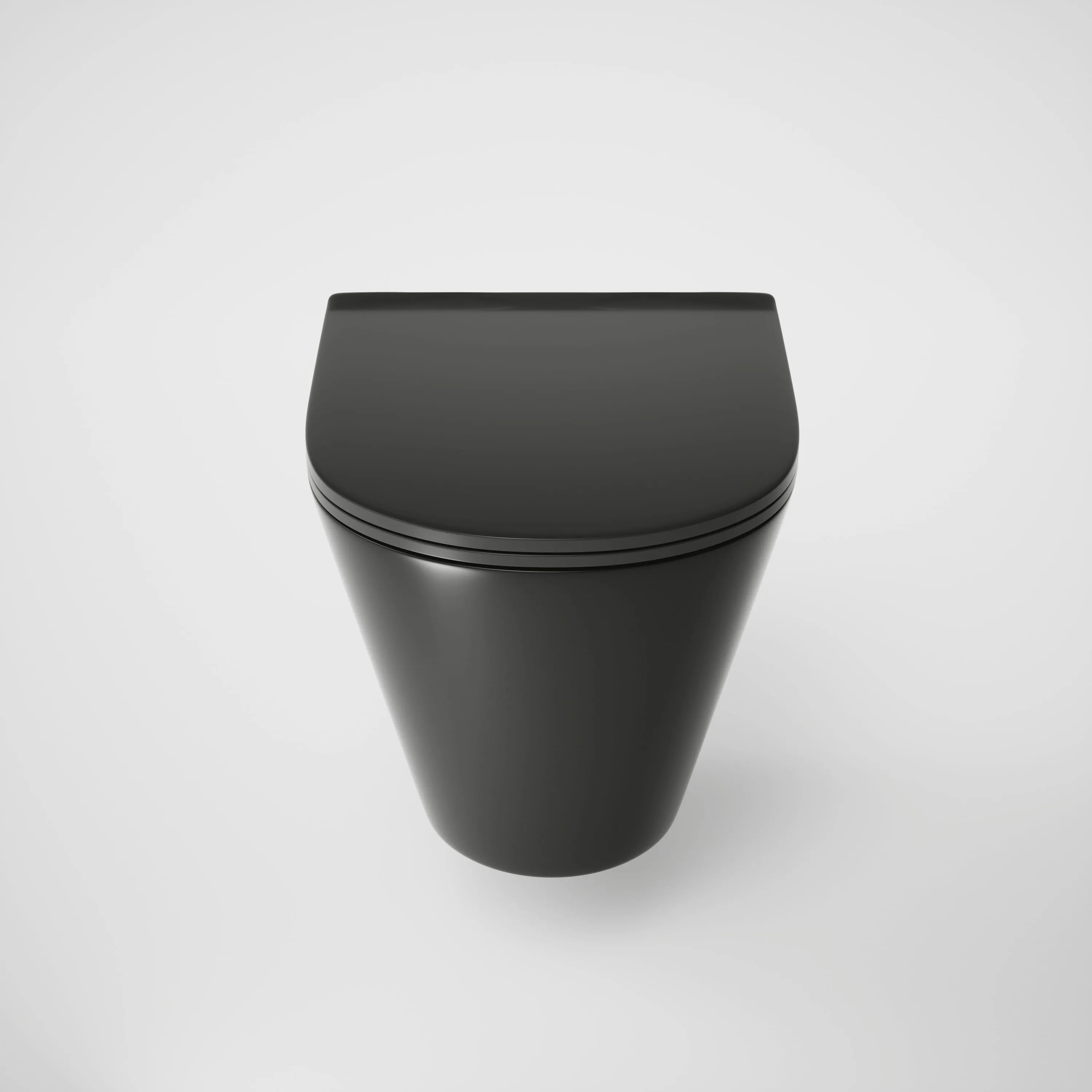 Унитаз подвесной Grossman (480х360х360) безободковый,черный матовый с тонкой крышкой GR-4477BMS