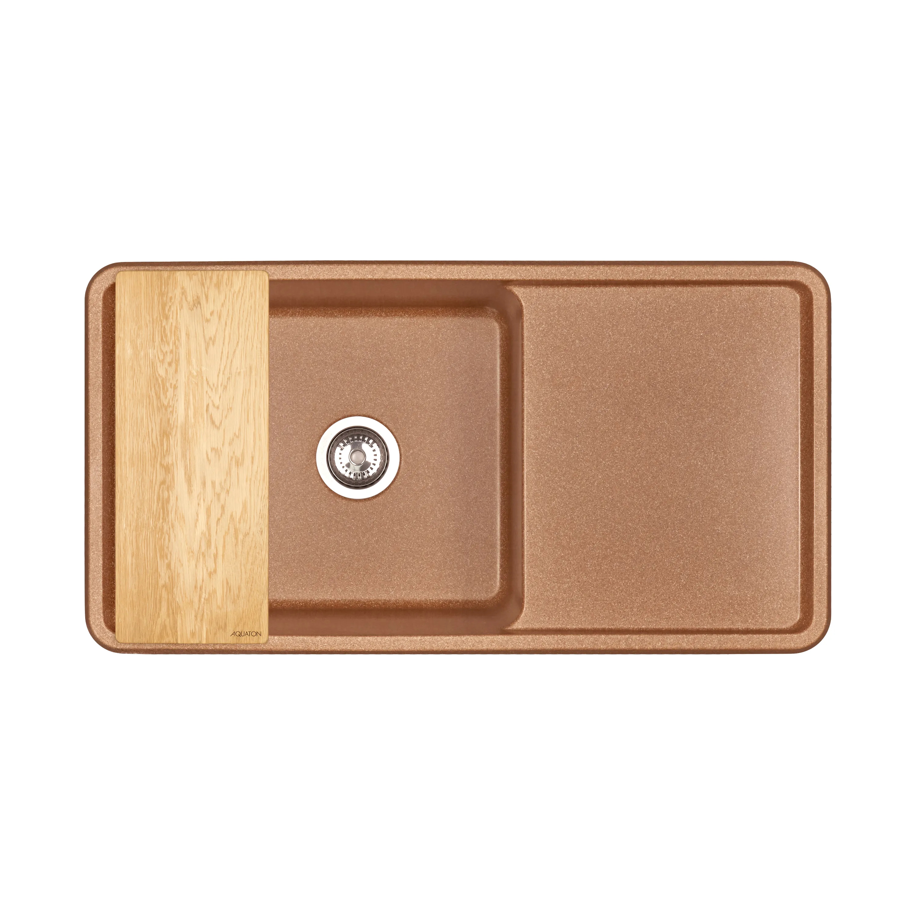 Мойка для кухни AQUATON Беллис 97 терракотовый 1A725132BS270