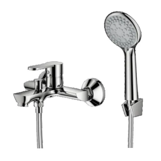 Смеситель Prohanss P64.30 для ванны и душа  монолитный, хром