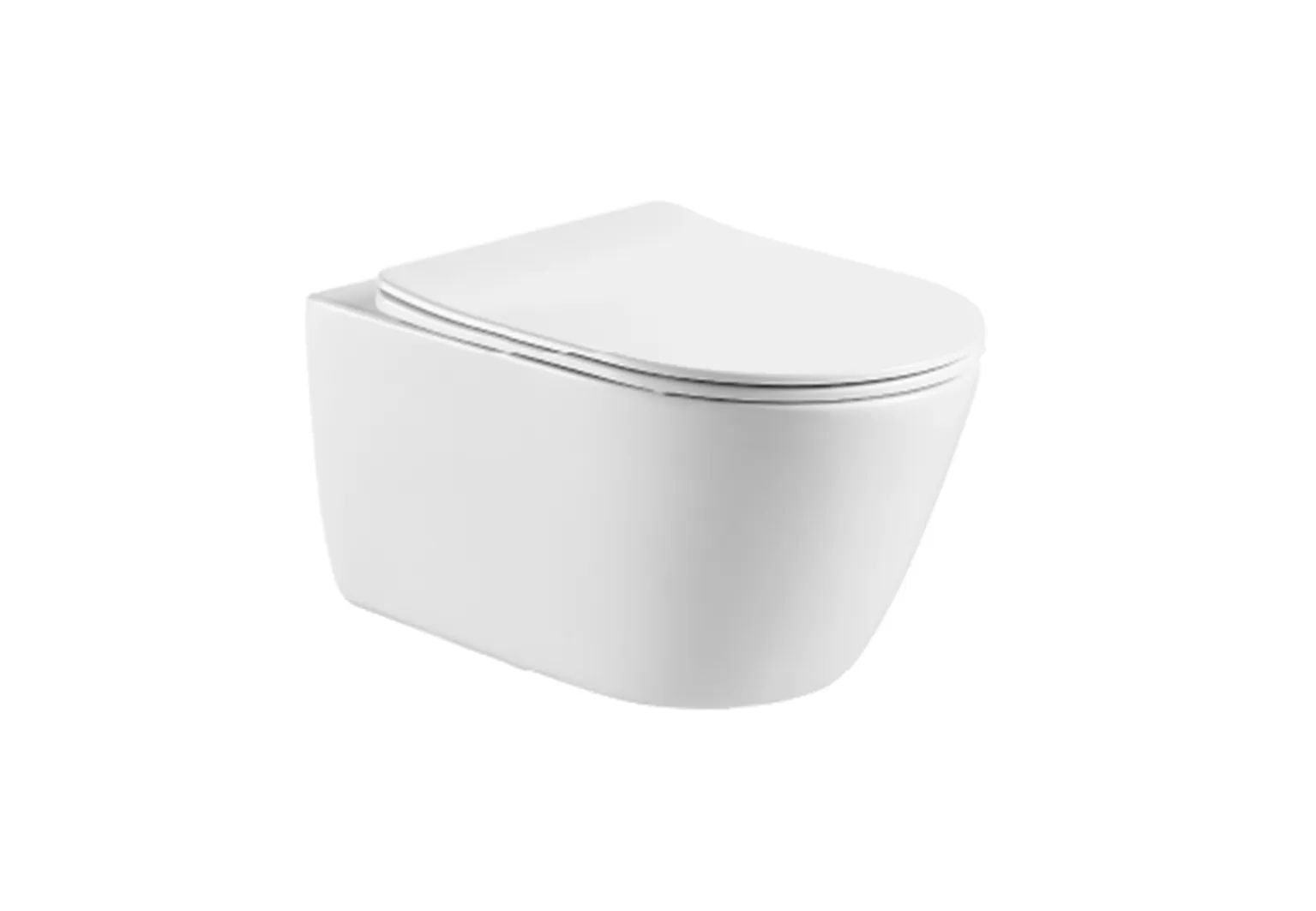 Унитаз подвесной безободковый ОБЕРОН 531*360*344мм AQ1363W-00