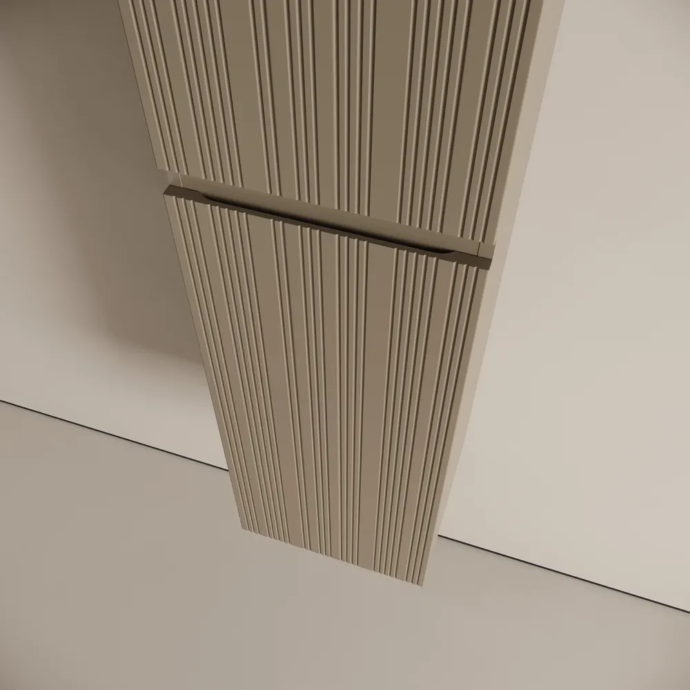 Шкаф-пенал Sancos Код / Code PCD35GB 35x35x165 серо-бежевый