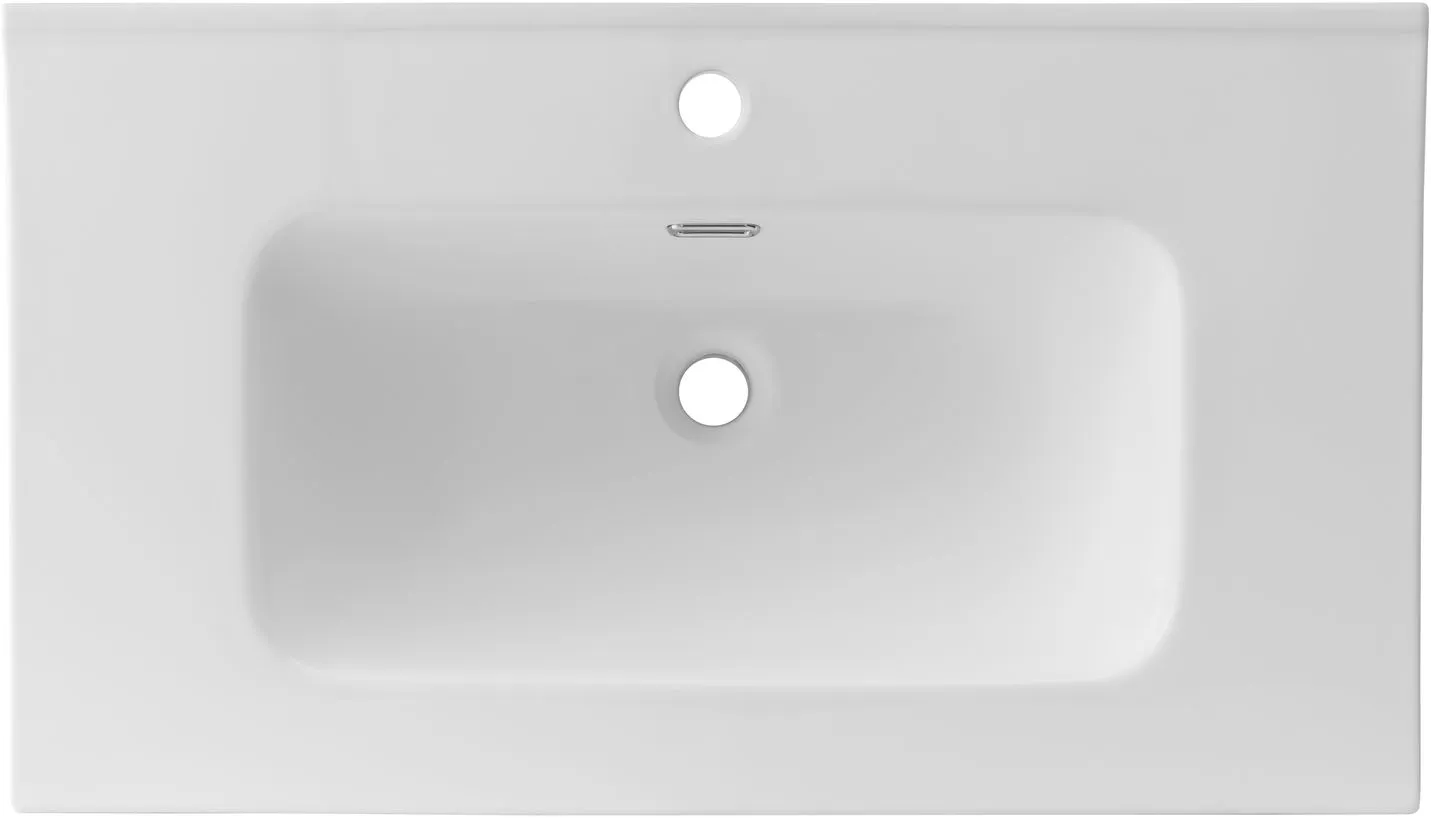 Раковина Aquanet Flat 80 белая матовая