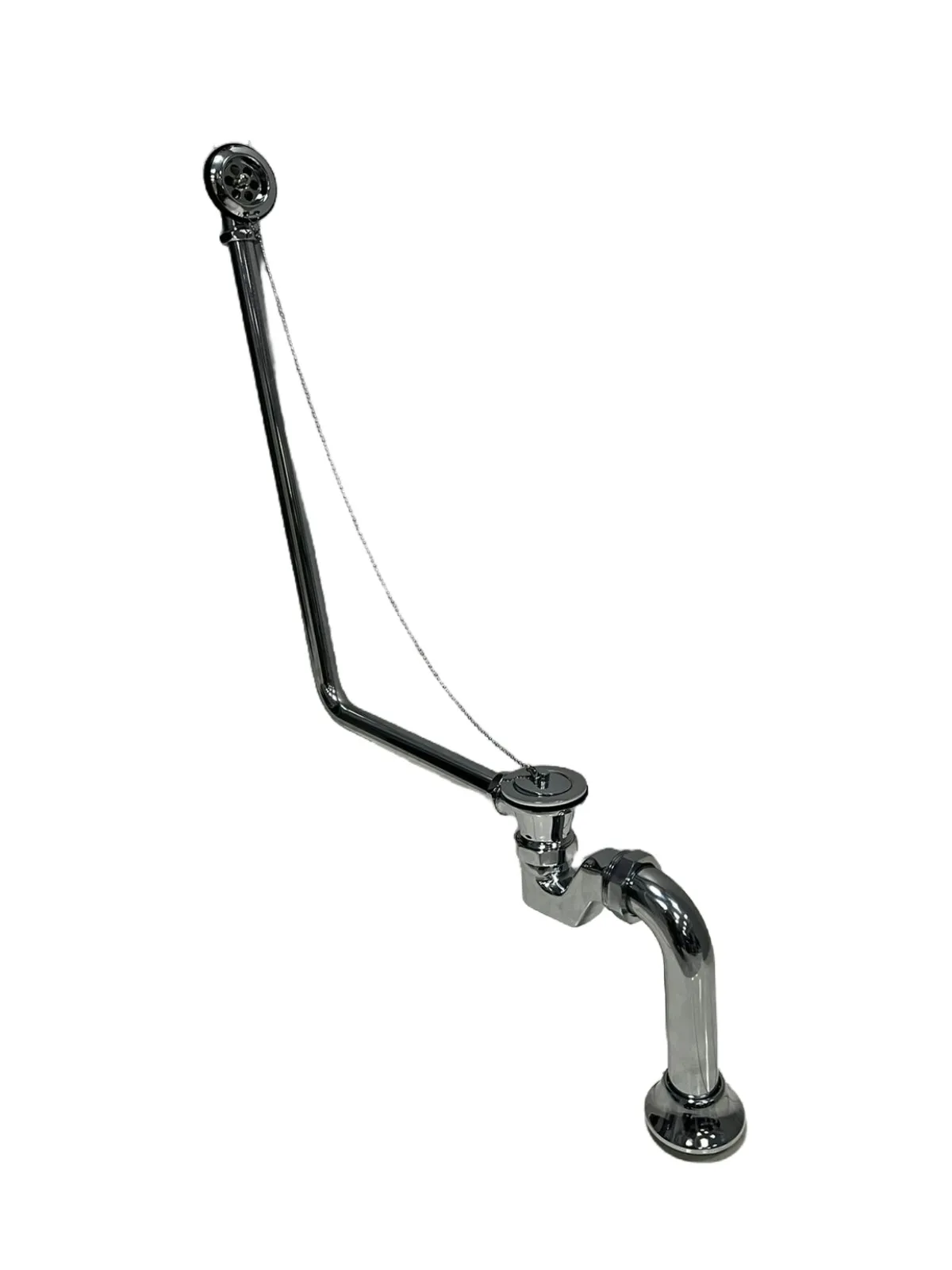 Washbasin 3001.01 CR Слив-перелив 95* для отдельностоящих ванн (Атрия, Ретро, Капри, Мальборо, Монако, Лотус, Прима), хром