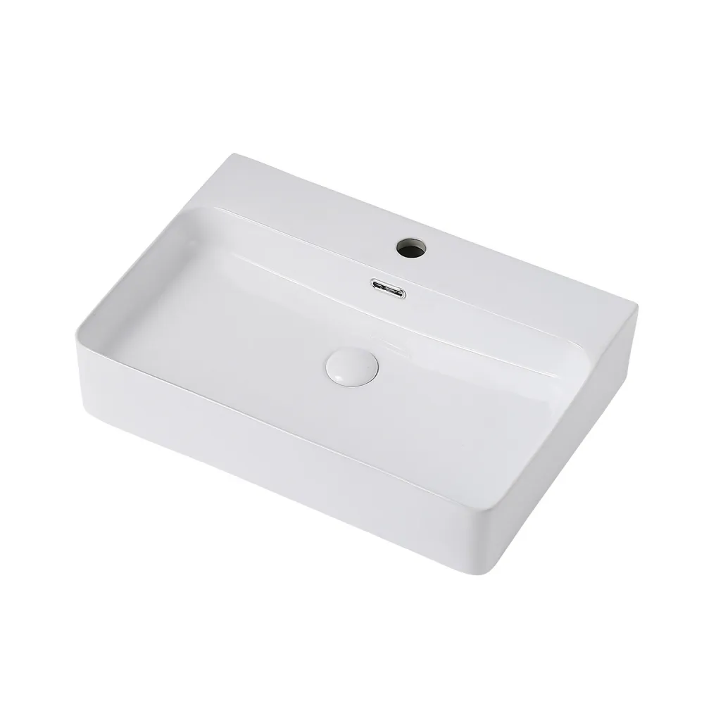 Раковина накладная ABBER Rechteck AC2201 белая в магазинах СантехГид