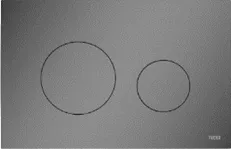 Панель смыва для унитаза Tece LOOP оружейная сталь