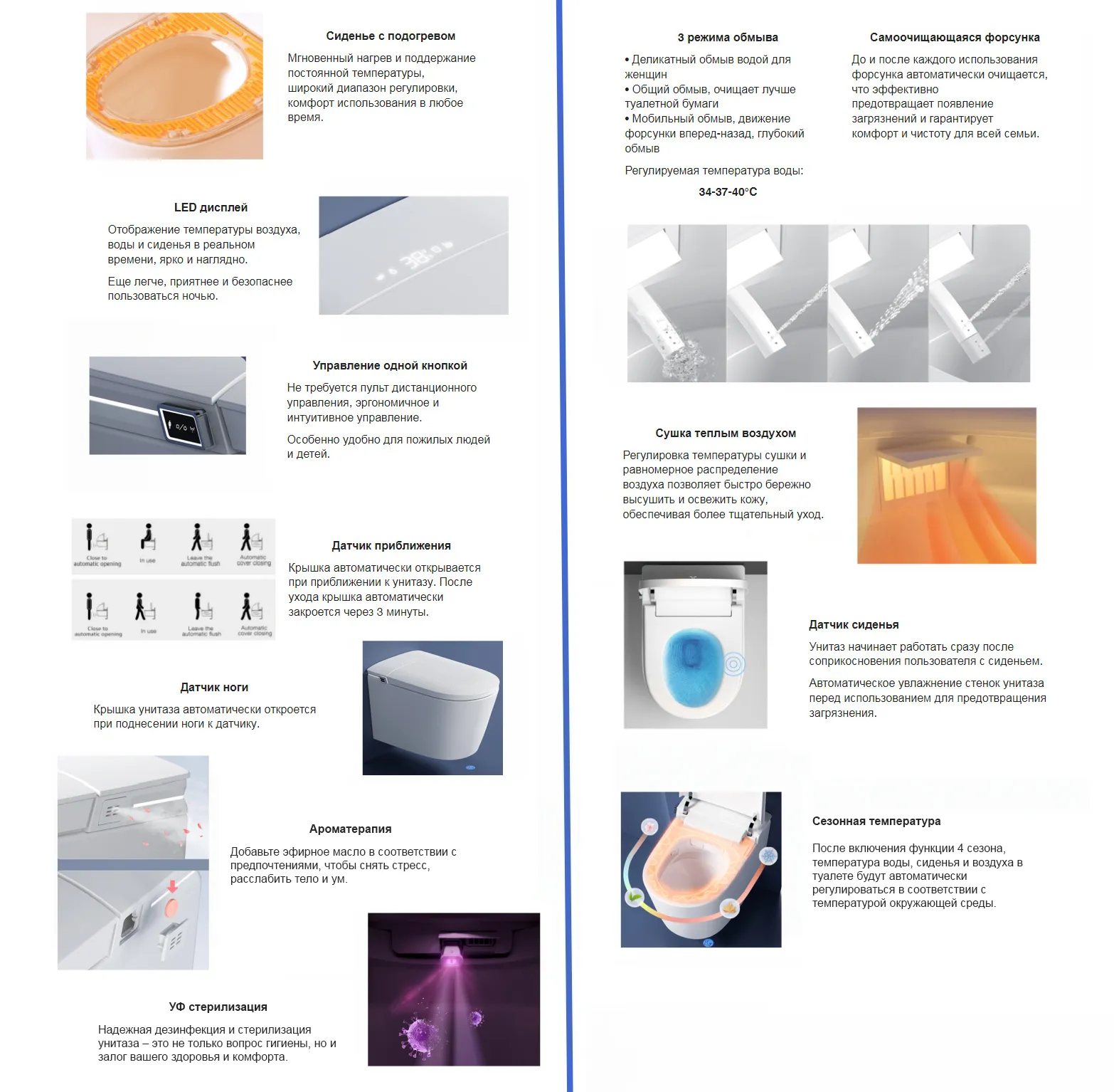Электронный унитаз-биде ABBER Bequem AC1121SMB подвесной черный матовый