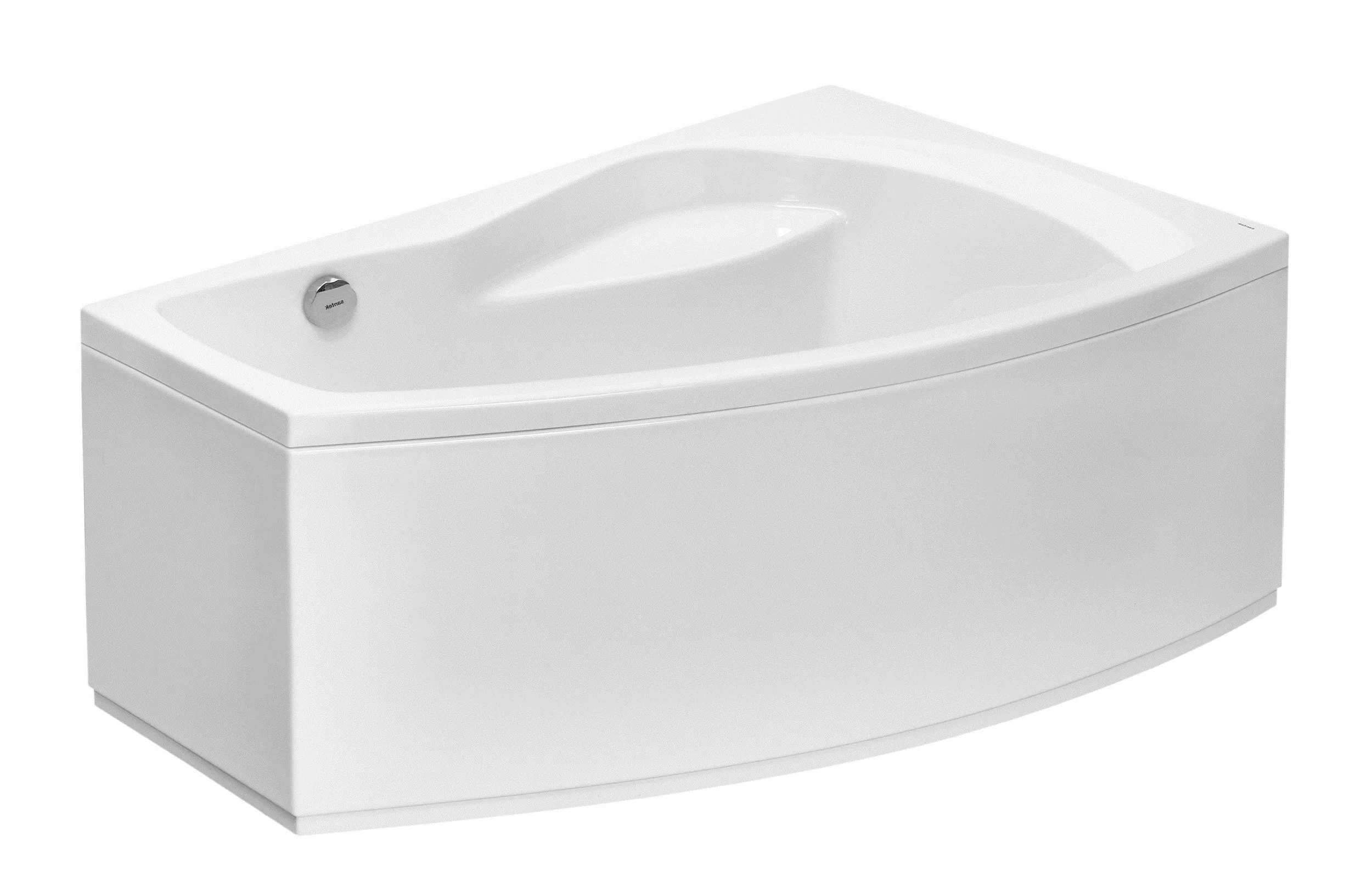 Акриловая ванна Santek Майорка 150х90 правая асимметричная белая 1WH111985