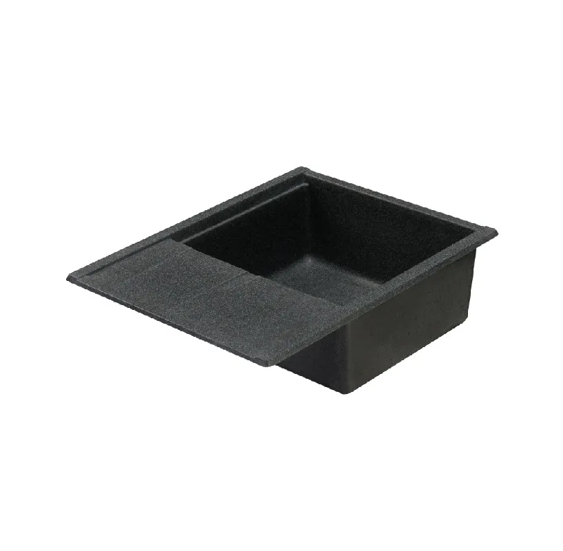 Кухонная мойка AQUATON Делия 65, графит () 1A718632DE210