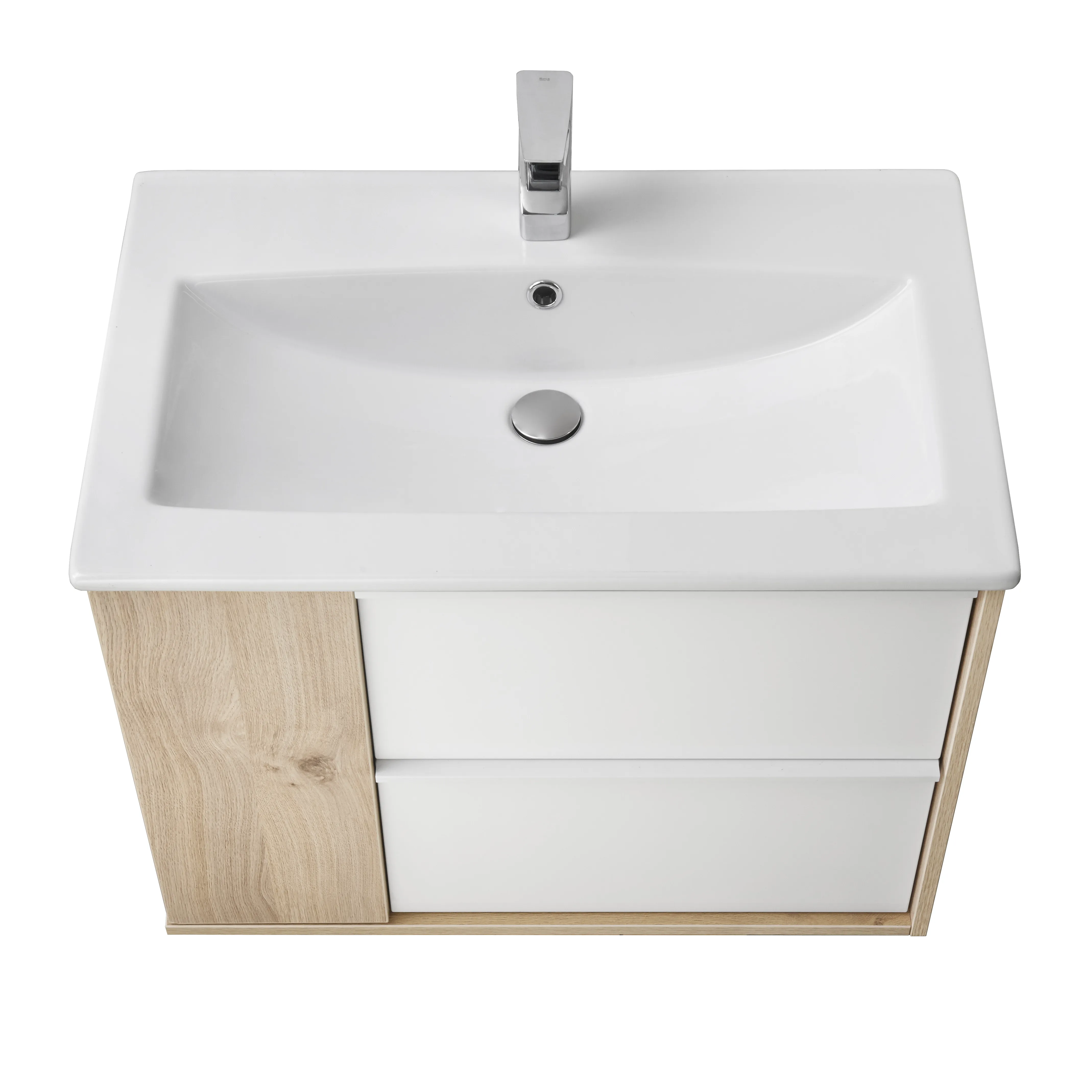 Тумба под раковину AQUATON Бостон 75 дуб эврика 1A252601BN010