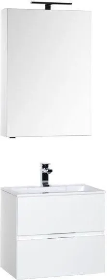 Комплект мебели для ванной Aquanet Алвита 60 белый