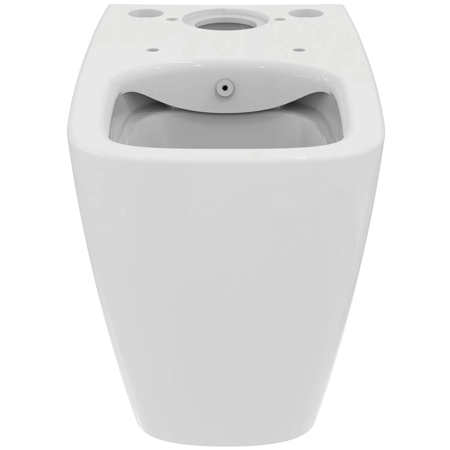 Чаша унитаза IDEAL STANDARD I.LIFE B безободковый, с сидением микролифт, белый () T537101