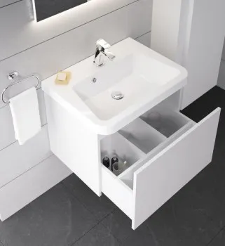 Раковина Ravak 550, белая () XJI01155000 в магазинах СантехГид