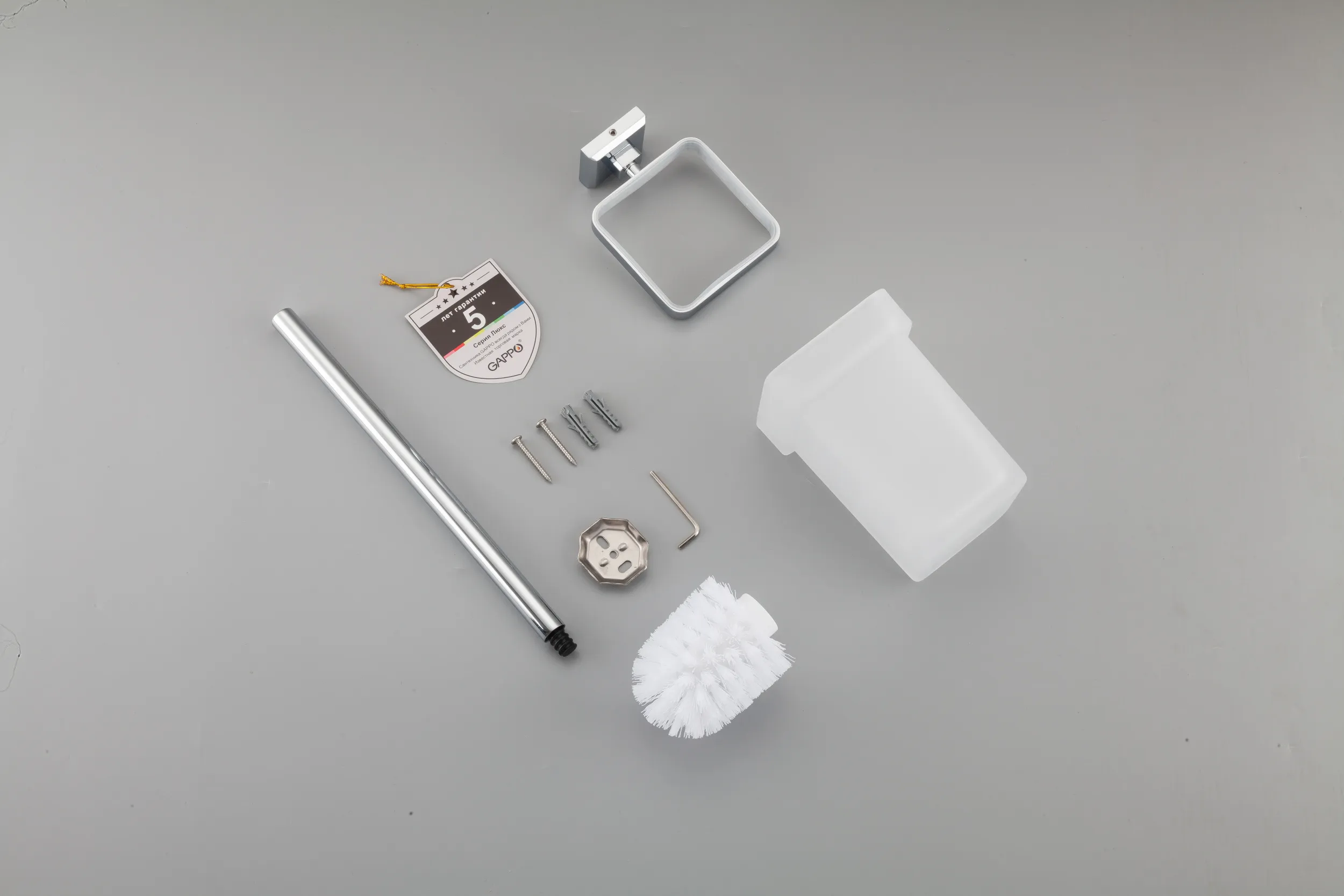 Ершик настенный сатин GAPPO G3810