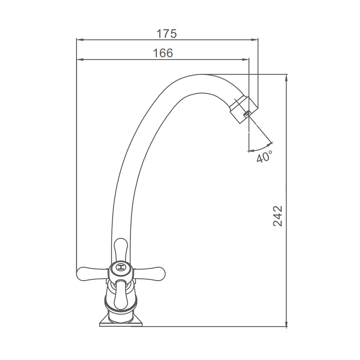 Смеситель Prohanss для кухни P11.41