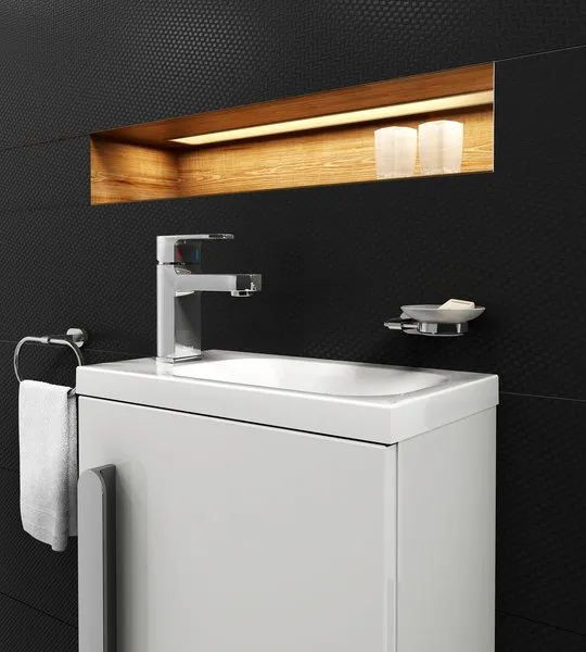 Мини-раковина Ravak Chrome 400, белая () XJGL1100000 в магазинах СантехГид