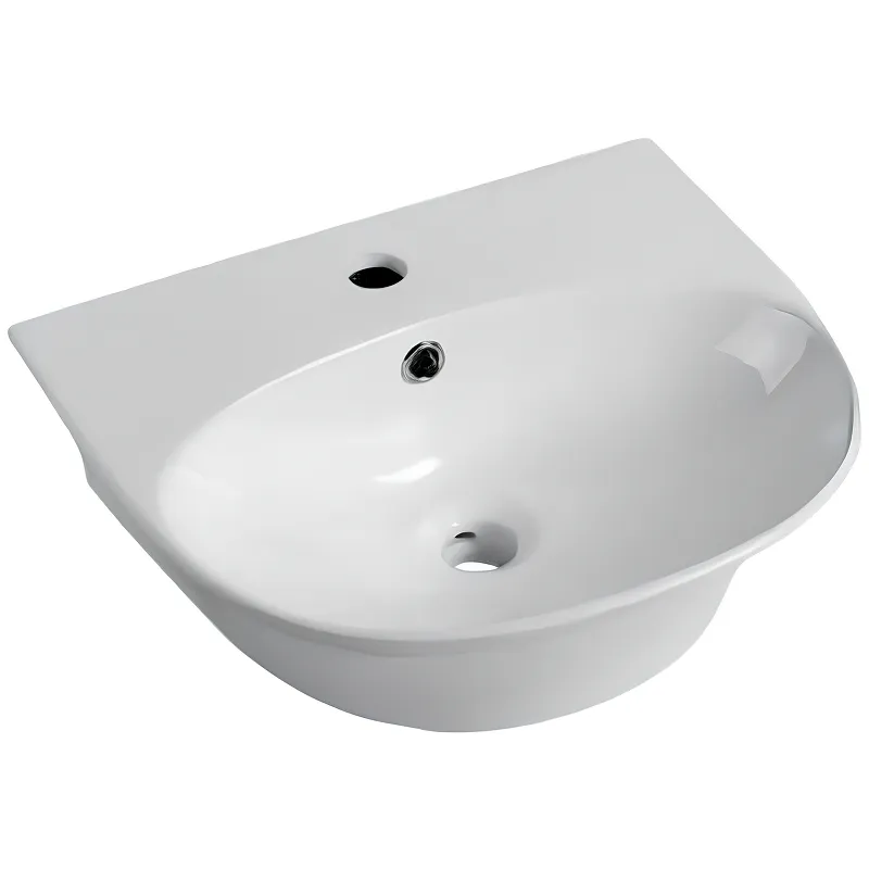 Раковина белая к столешнице Gappo (550*420*140mm)