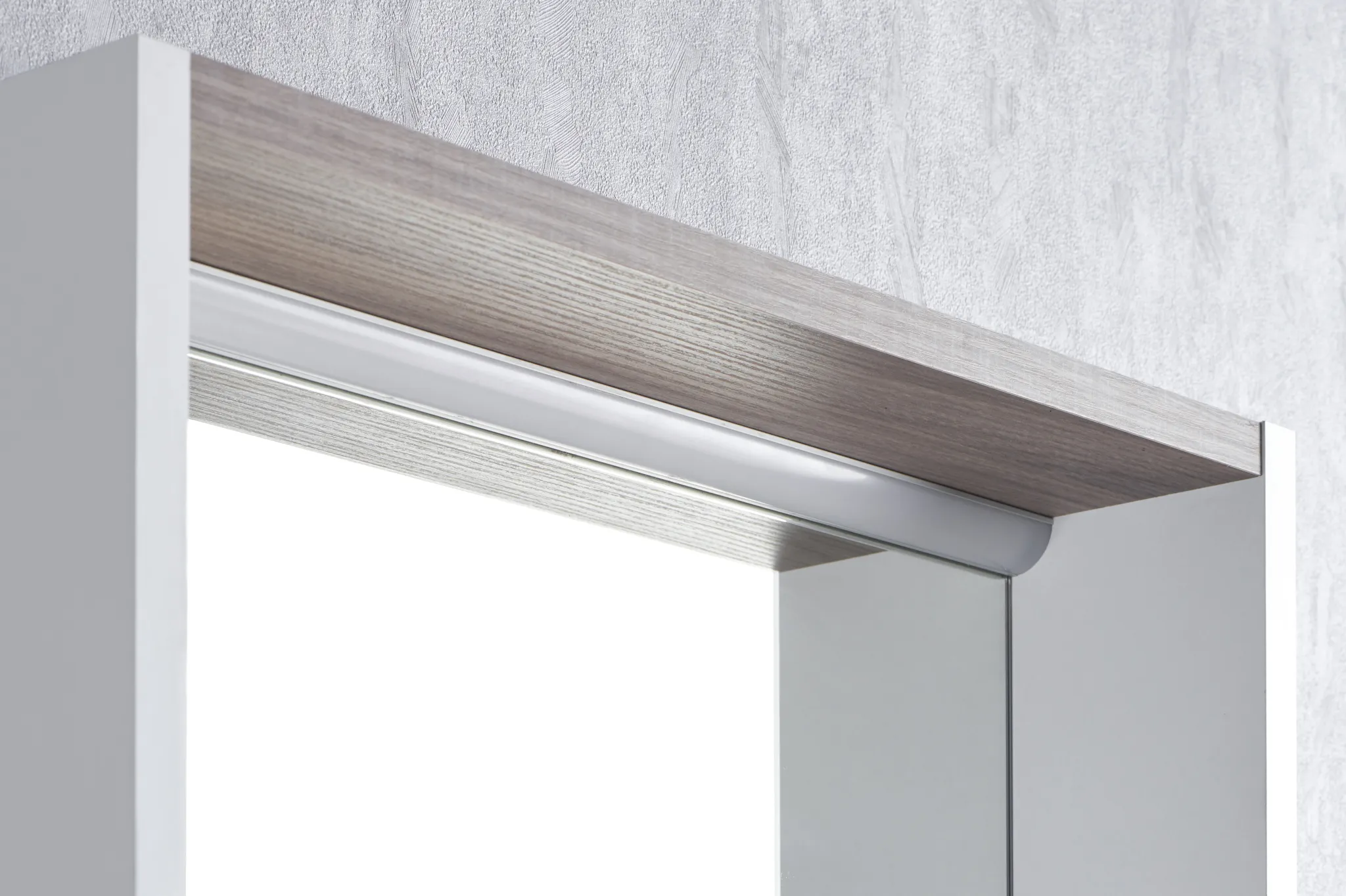 Зеркальный шкаф AQUATON Бэлла 80 белый, джара 1A221702BBAZ0