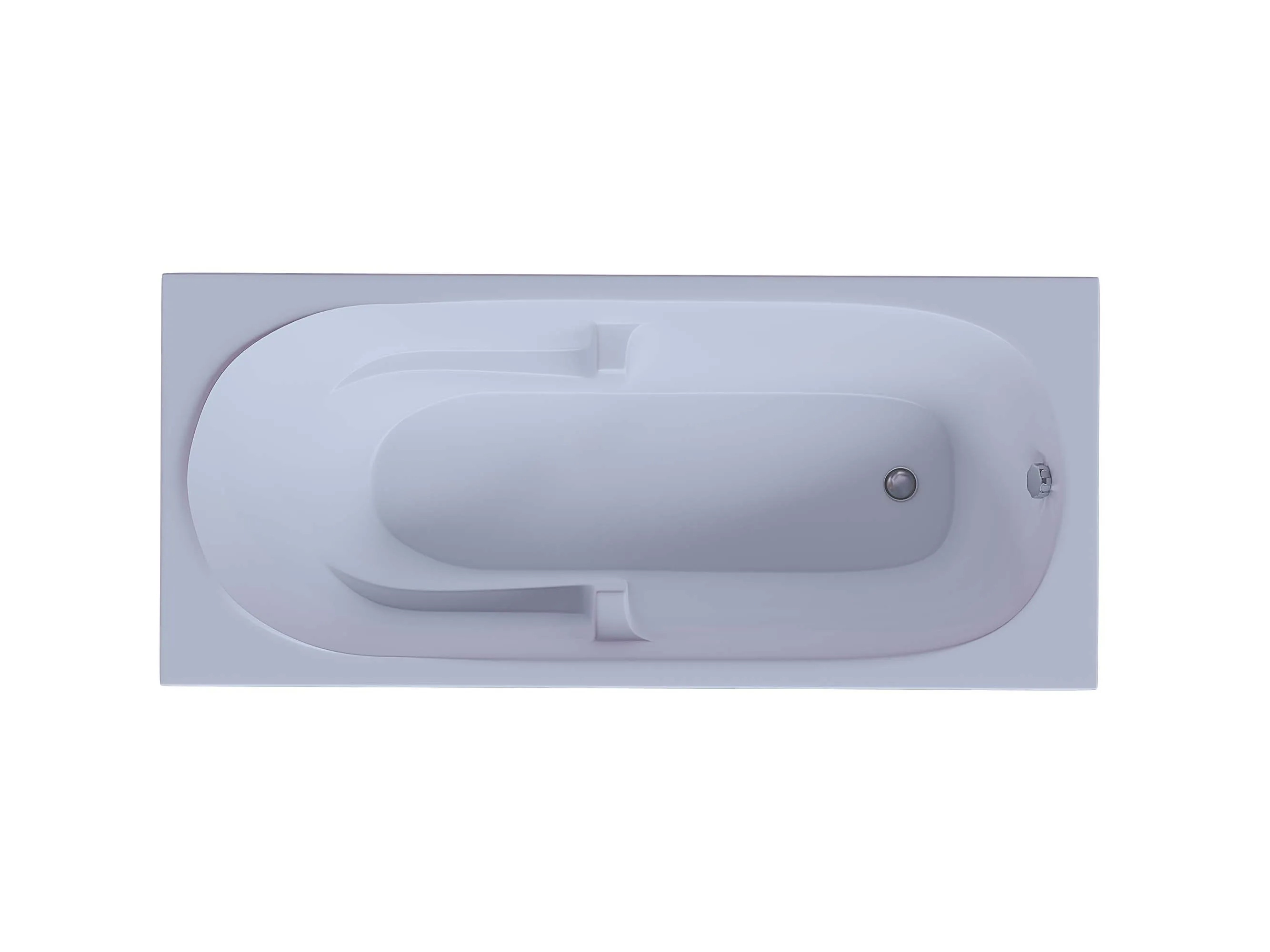Акриловая ванна Aquatek Лея 170x75 прямоугольная, слив справа, с каркасом и экраном, без гидромассажа