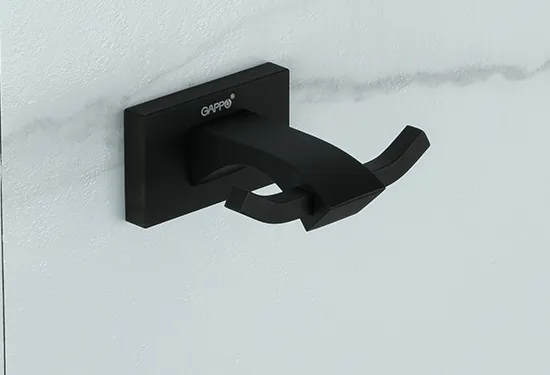 Крючок двойной черный GAPPO G0705-26
