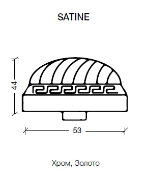 Ручка SATINE хром