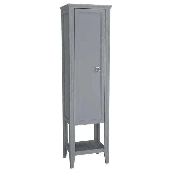 62241 Valarte Пенал 55 см левый цвет серый матовый VITRA