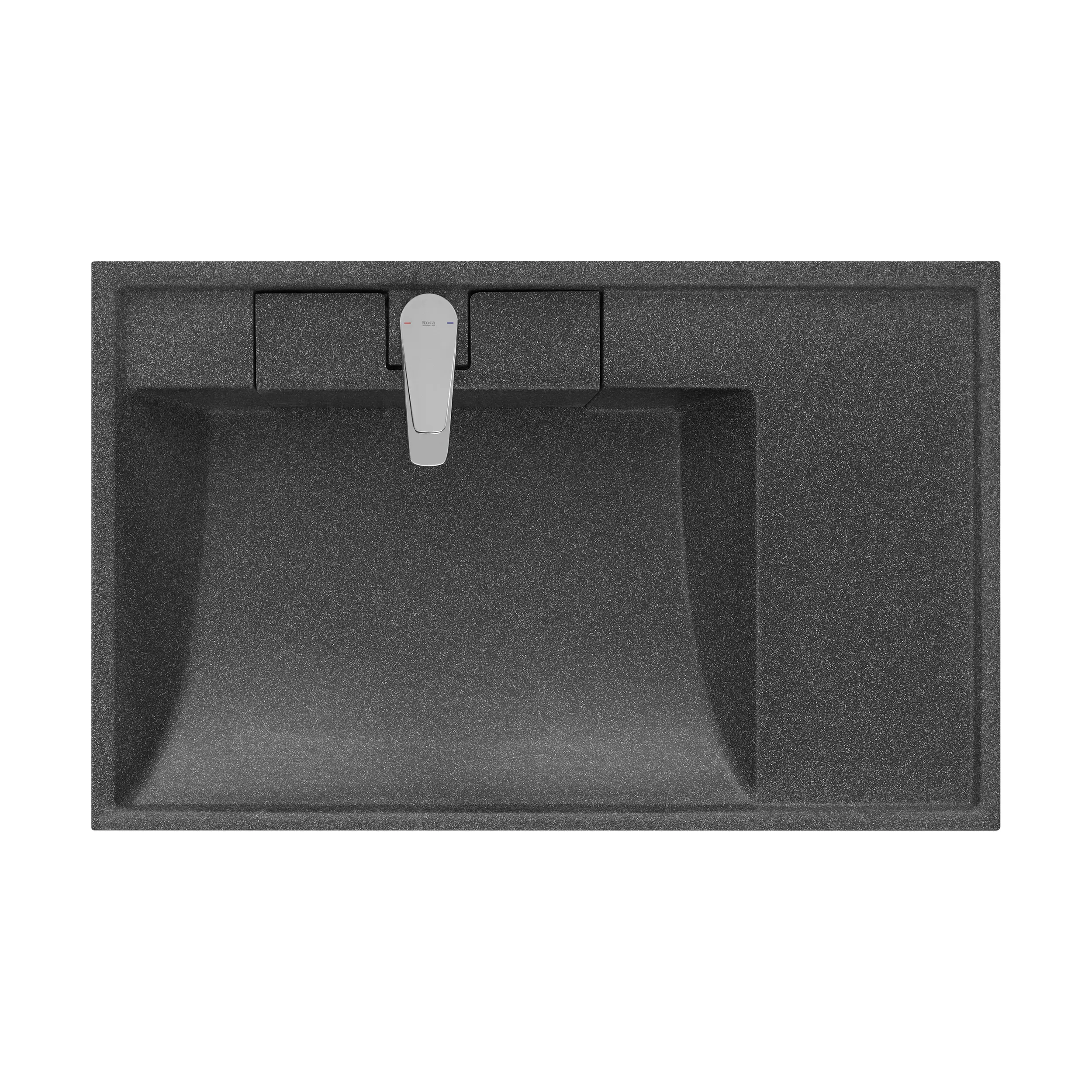 Раковина AQUATON Рейн 80 графит 1A72113KRW210 в магазинах СантехГид