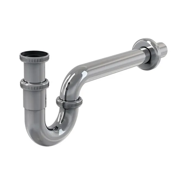 Сифон  Ravak для умывальника U-образный хром, X01436 в магазинах СантехГид