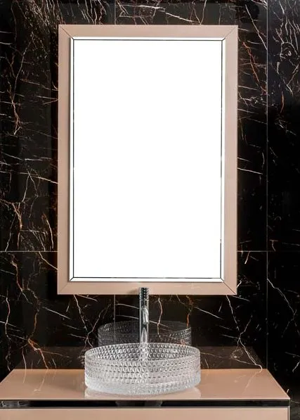 Зеркало Dolce Пыльная Роза 105x70см 