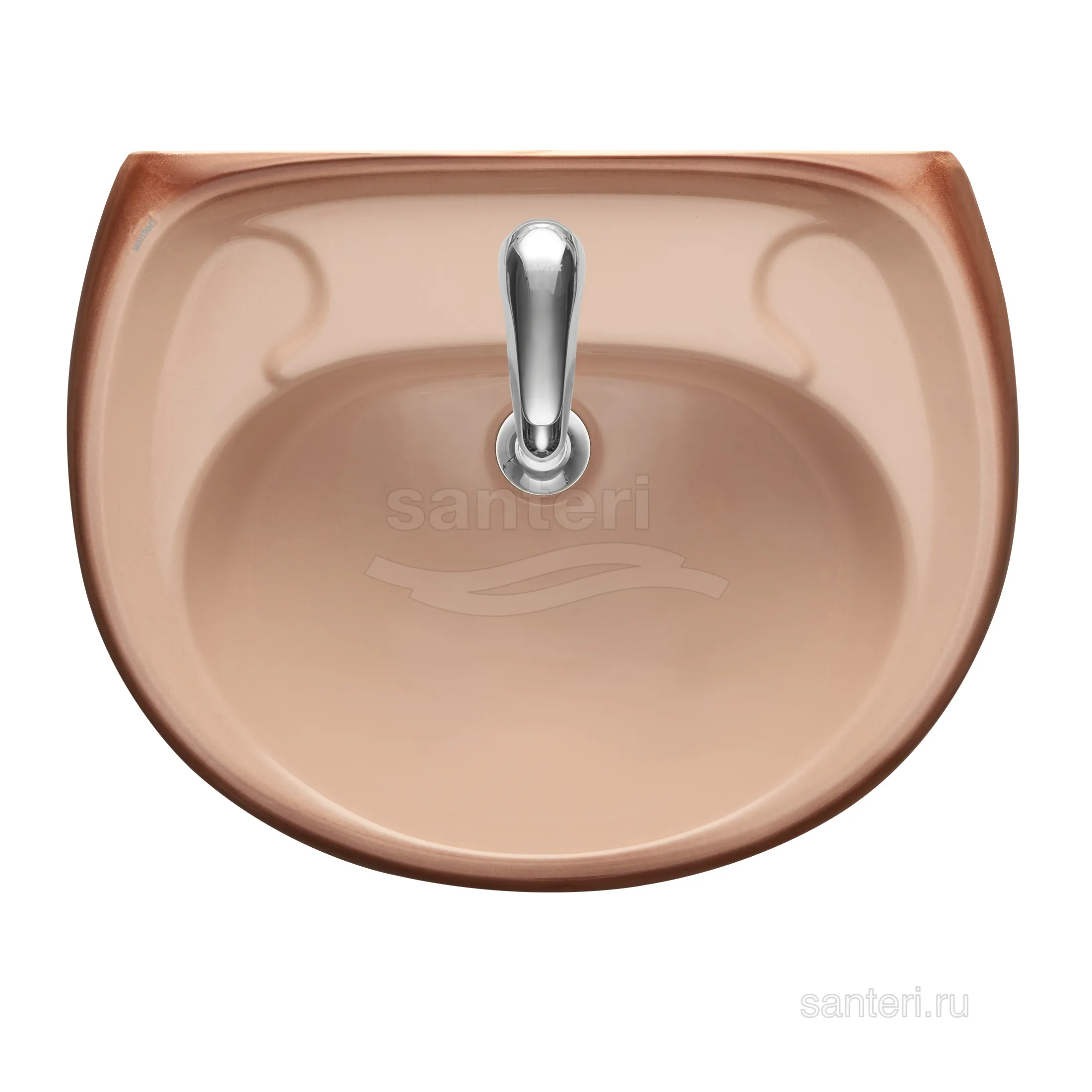 Раковина Santeri Воротынский декор бежевый 131117S0710B0 в магазинах СантехГид