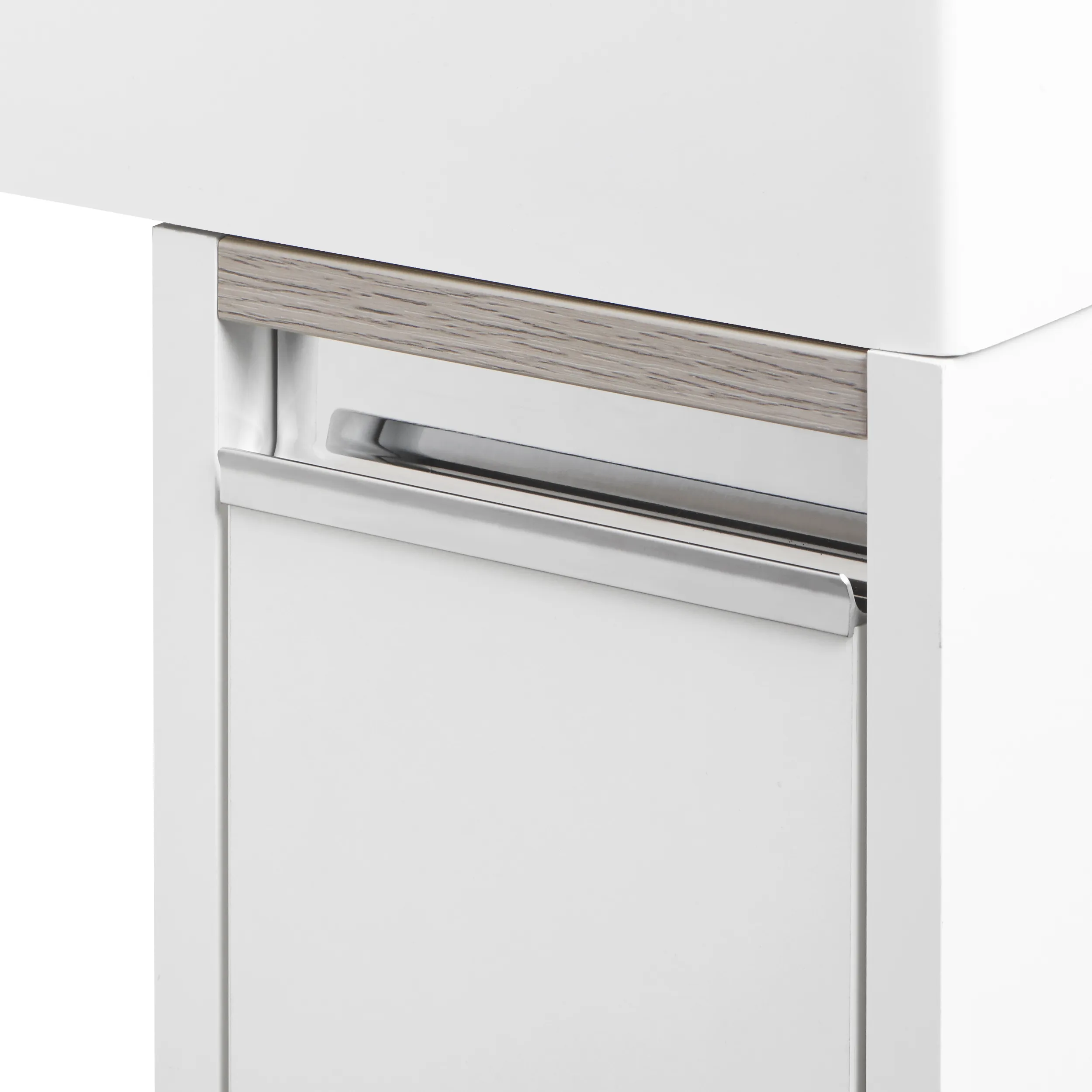 Тумба под раковину AQUATON Лондри 20 белый с фасадом 1A236101LH010