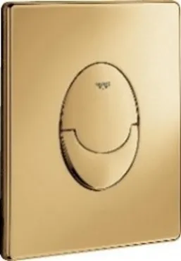 Кнопка смыва инсталляции Grohe (золото матовое, брашированный) 38505GNO