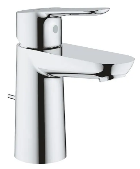 Смеситель для раковины BauEdge, сливной гарнитур, хром 23328000