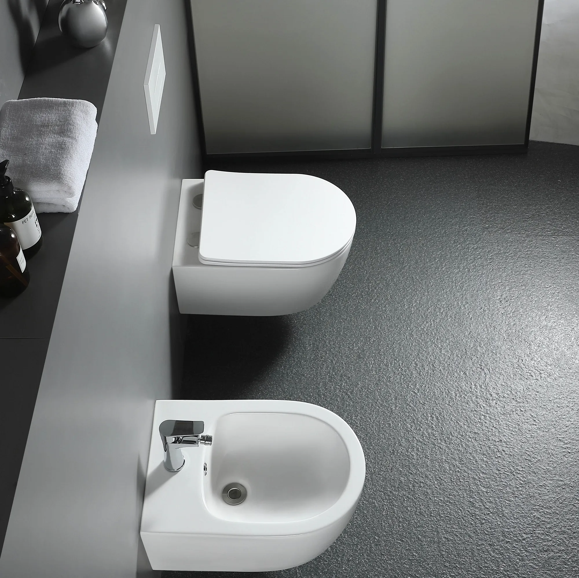 Биде подвесное AQUATEK ЕВРОПА 510*355*310 мм, цвет белый AQ1016-00