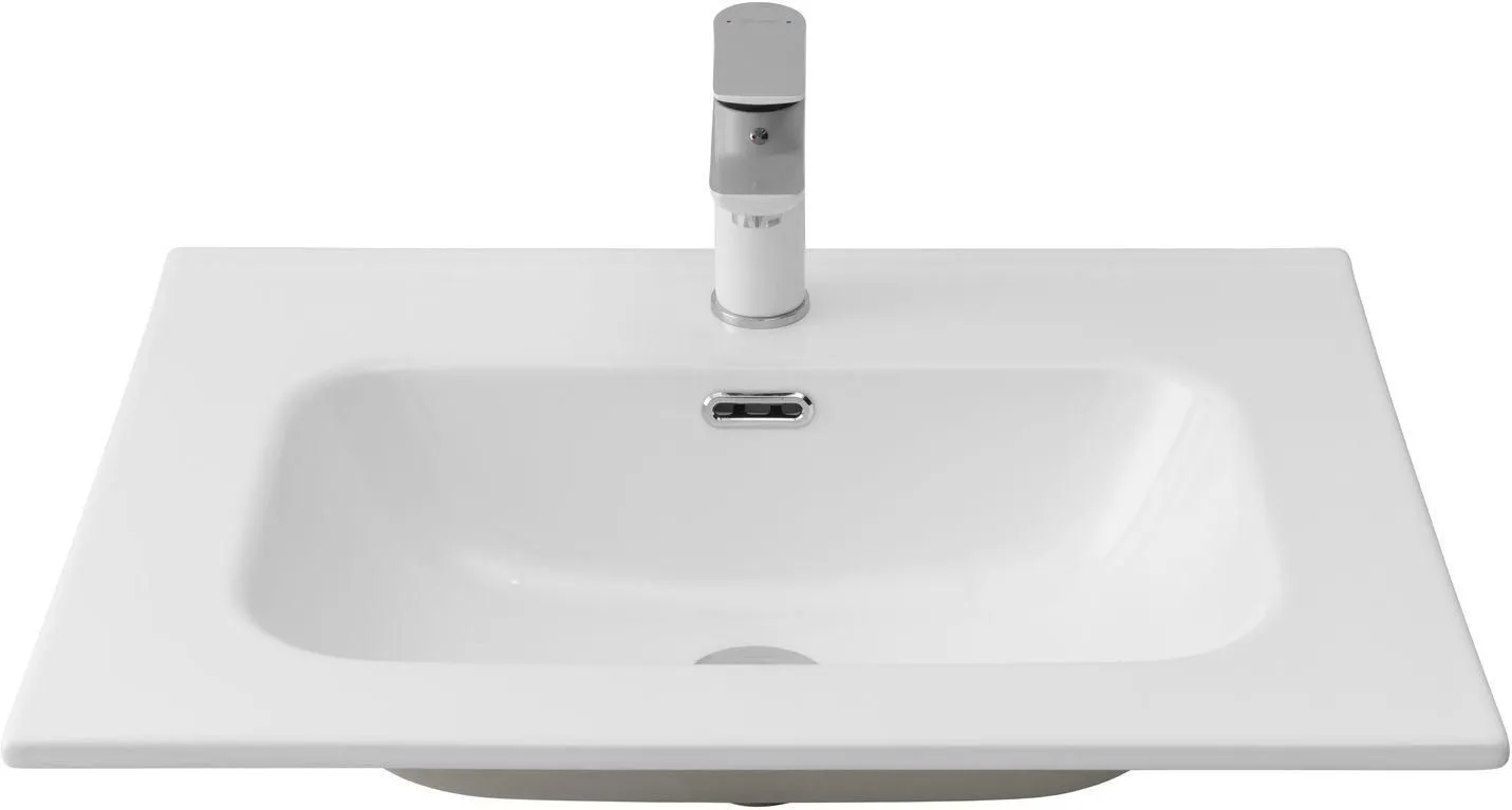 Раковина Aquanet Flat 60 белая в магазинах СантехГид