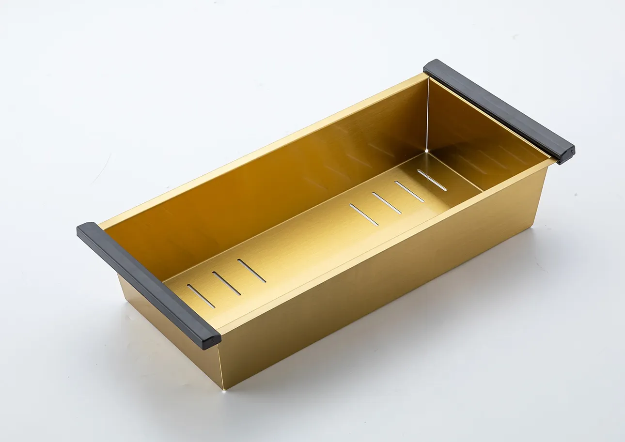 Мойка кухонная сатин золотой GAPPO GS6050-3