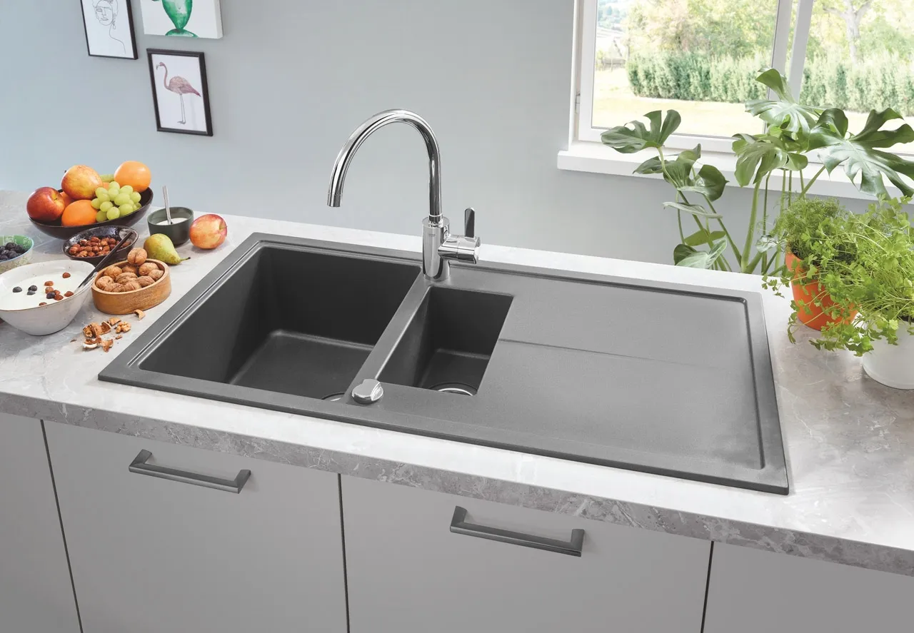 Смеситель для кухни Eurosmart Cosmopolitan, высокий излив, хром 32843002