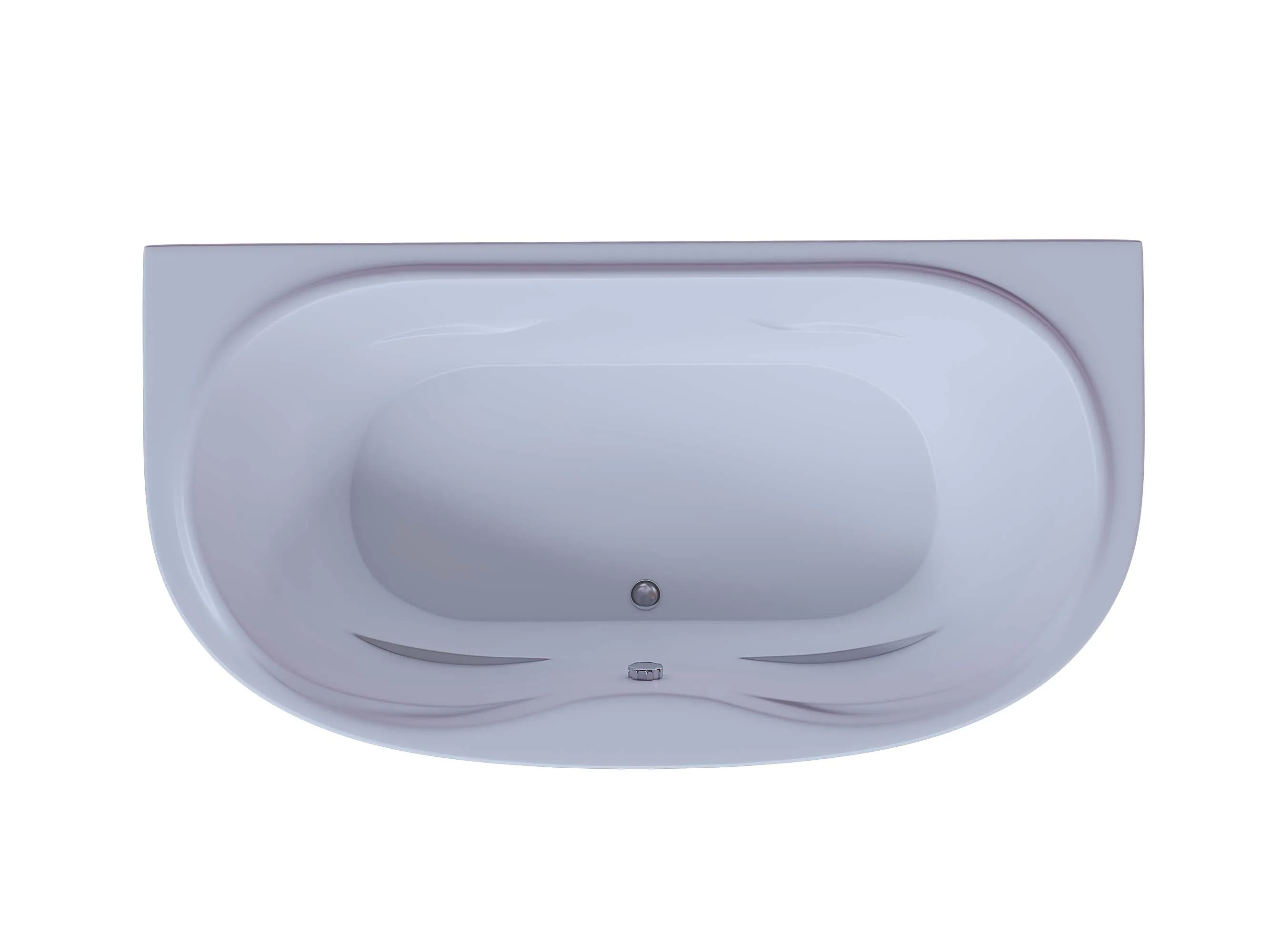 Ванна акриловая Aquatek Мелисса 180х95 (вклеенный каркас)