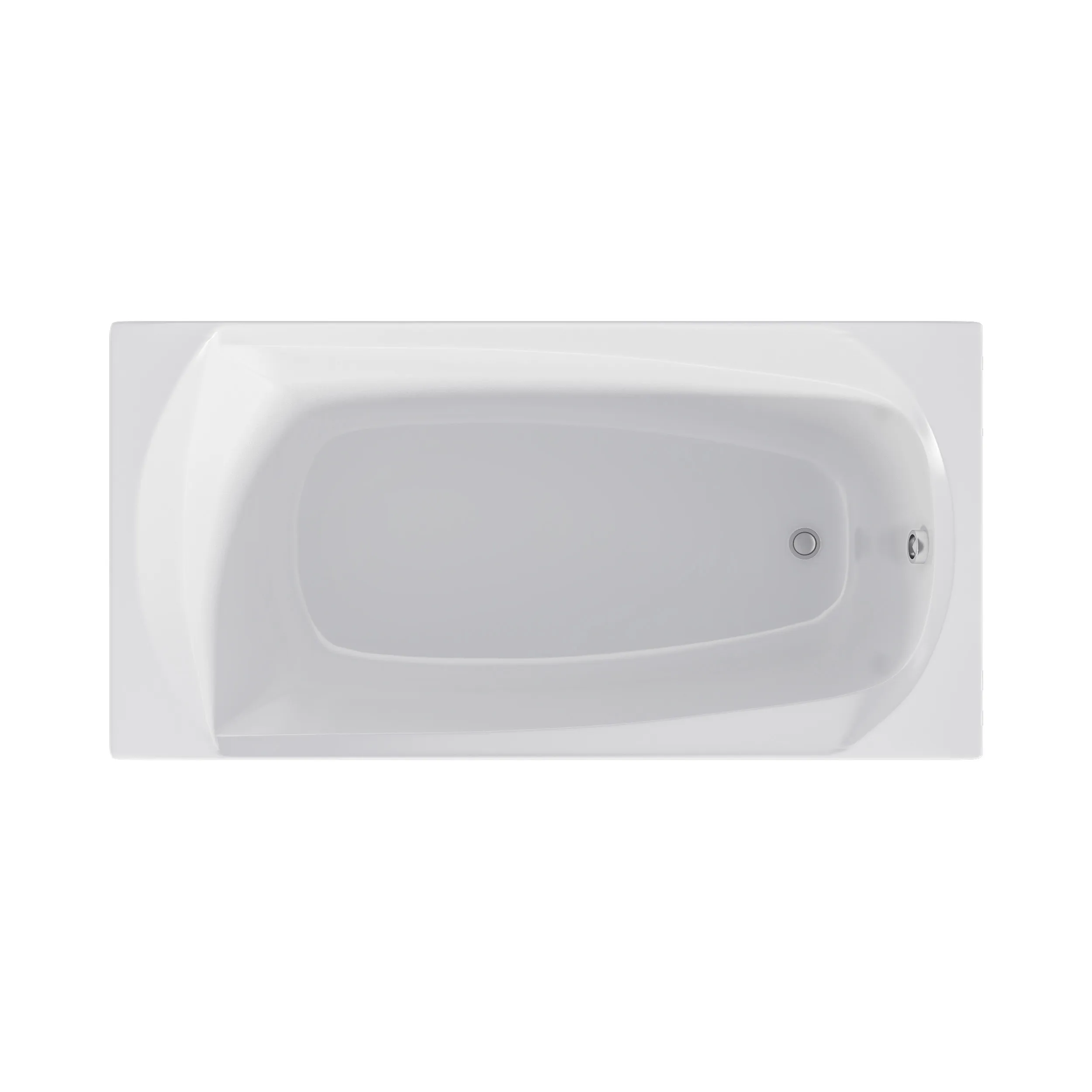 Ванна акриловая 1Marka ELEGANCE 130х70 Прямоугольная белая 01эл1370