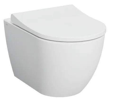 Унитаз подвесной безободковый без сиденья Mia Round 7510B003-0075