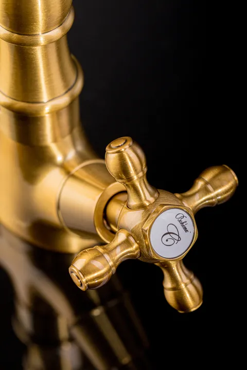 Смеситель для биде TRADIZIONALE ORO двуручковый