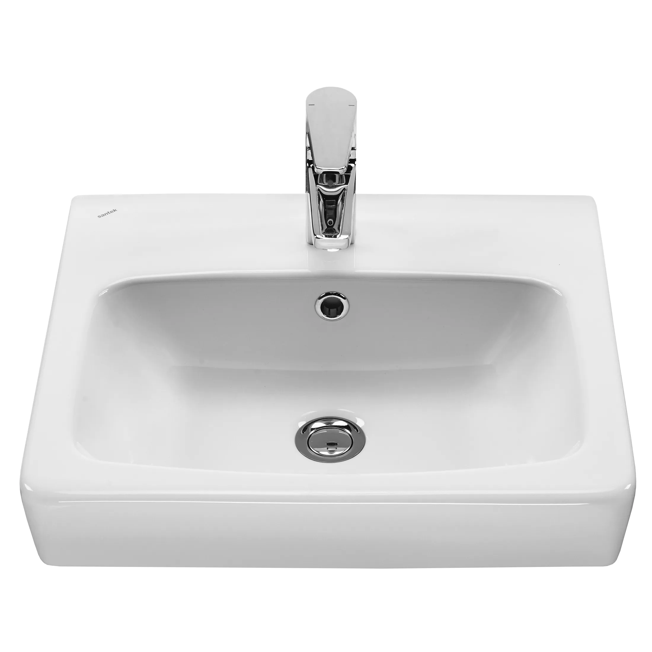Раковина Santek Нео 50 отверстие под смеситель 1WH302184 в магазинах СантехГид