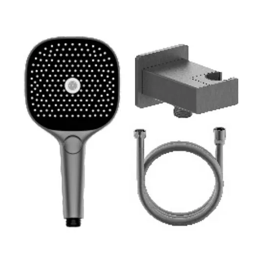 Держатель для душевой лейки с подключением шланга + душевая лейка(3 режима)+душевой шланг 1.5м RAGLO